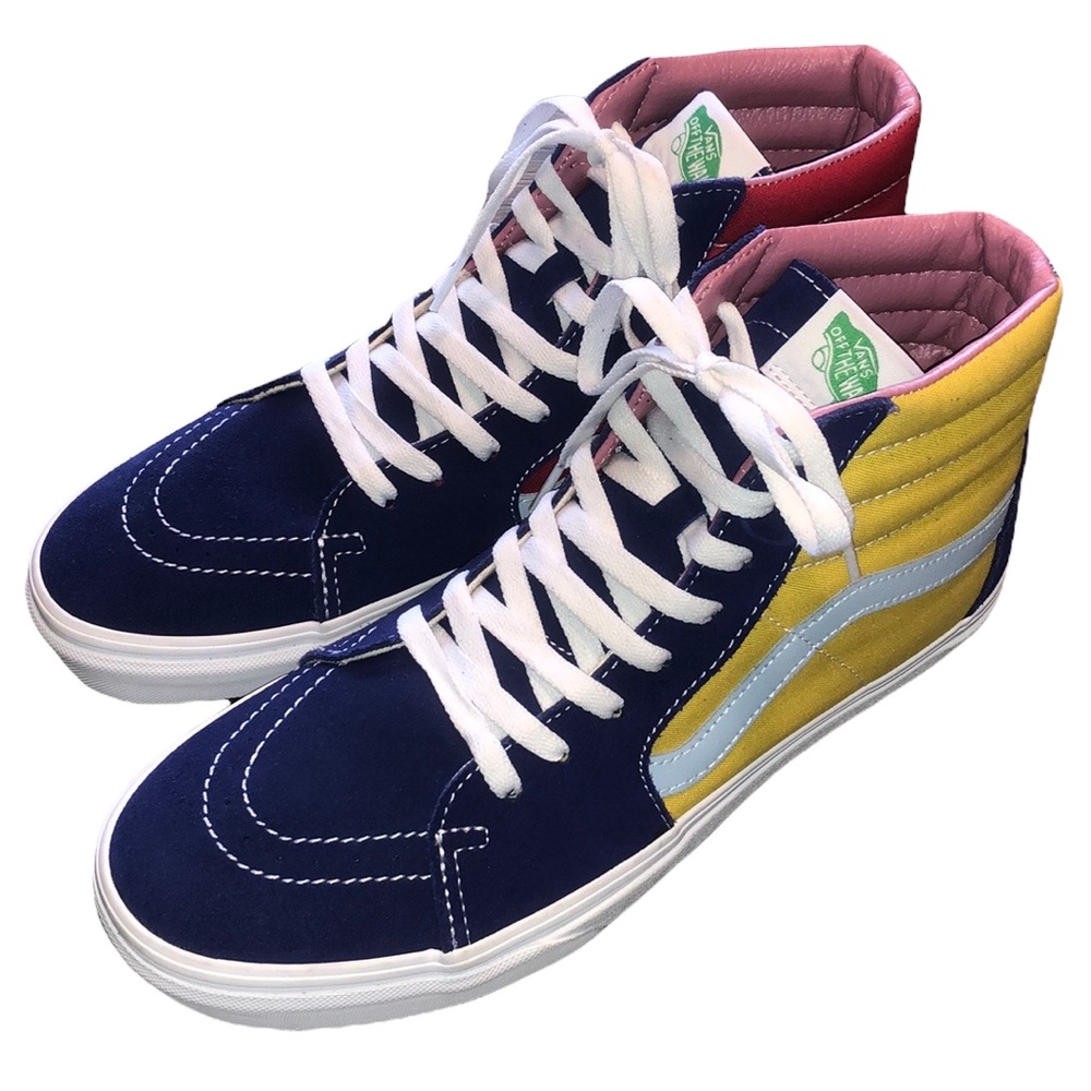 🌟NWOT🌟 Vans Sk8-Hi Multi-Color Shoes - Picture 3 of 15